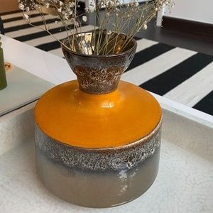 Soho Home Yellow Flower Vase from Portugal